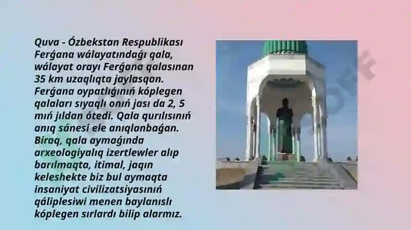 QMU Tariyx fakulteti Tariyx baģdarı 4A-Kurs studenti BekturganovDulattıń 3