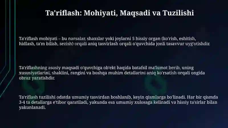 Ta'riflash 3