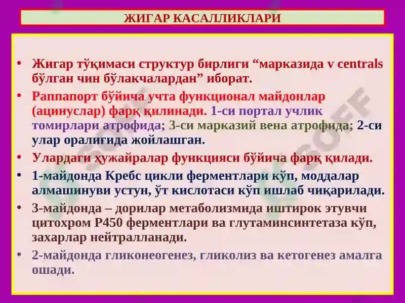 Жигар касалликлари 3