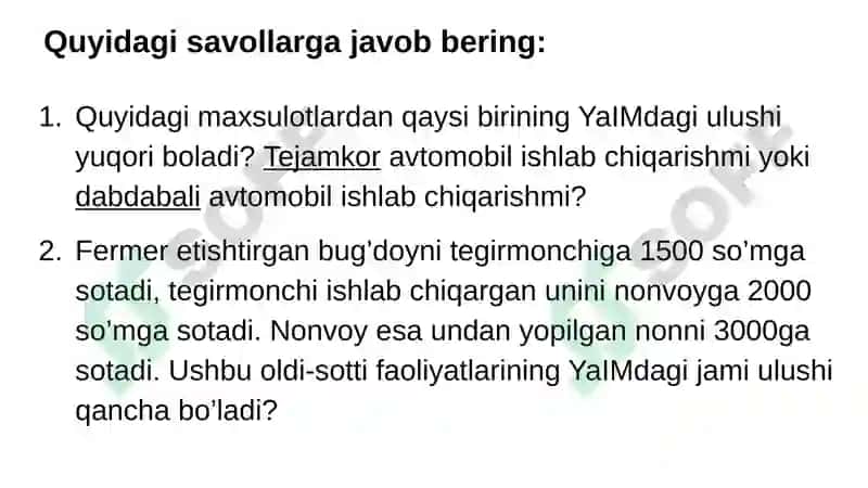 Amaliyot3–Makroiqtisodiy ko’rsatkichlar 3