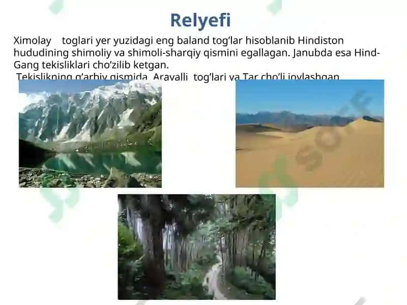 "Hindiston" mavzusida tayyorlagan dars taqdimoti 3