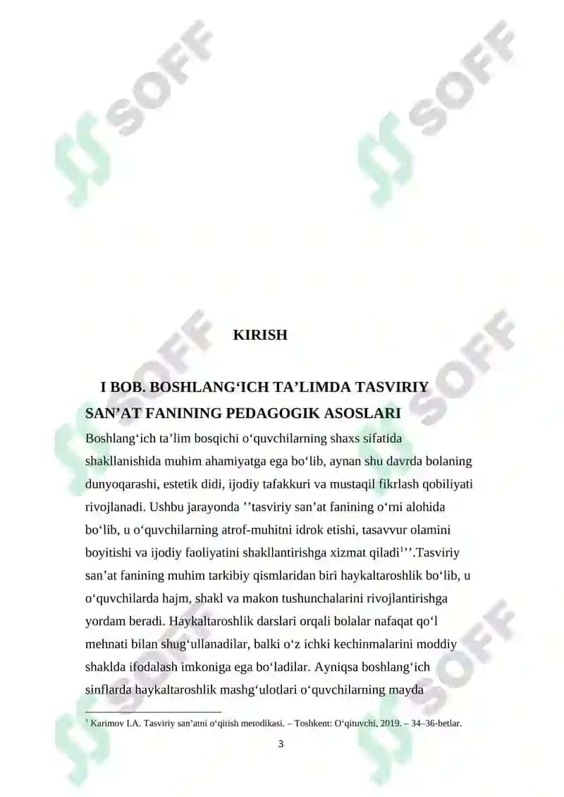 Haykaltaroshlik kurs ishi 3