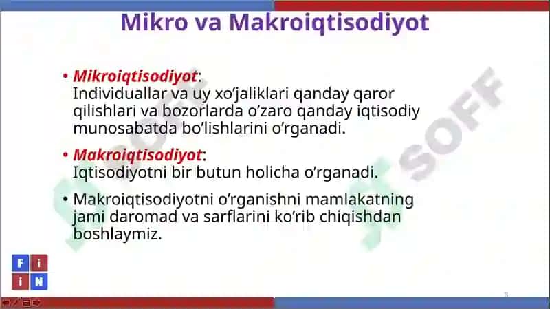 ASOSIY MAKROIQTISODIY KO’RSATKICHLAR 3
