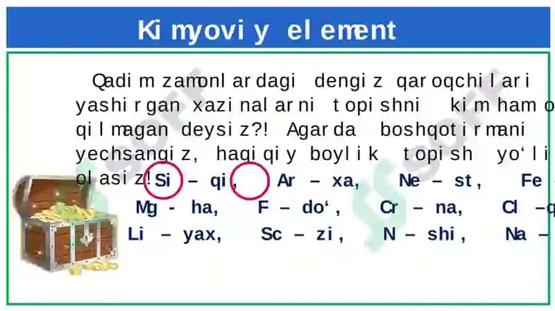 7-sinf Kimyo O‘tilgan mavzular yuzasidan takrorlash 3