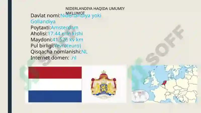NIDERLANDIYA IQTISODIYOTI 3