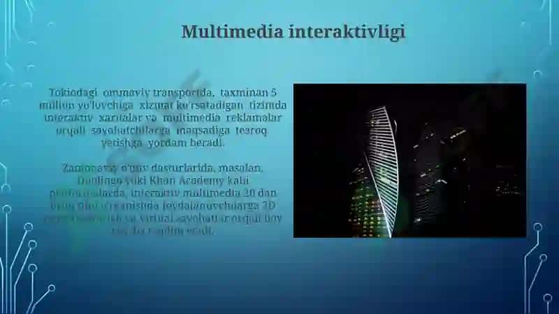 Multimedia va uning zamonaviy ta limoti 3