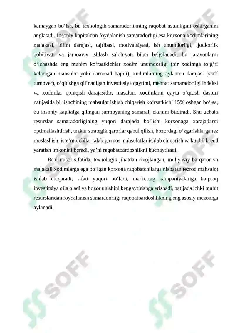 Marketing fanidan, Amaliy shakli uchun topshiriqlar 3