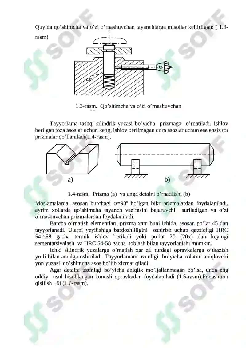 DASTGOH MOSLAMALARI TO‘G‘RISIDA UMUMIY MA’LUMOT 1.UNIVERSAL, IXTISOSLASHTIRILGAN VA MAXSUS MOSLAMALAR. 3
