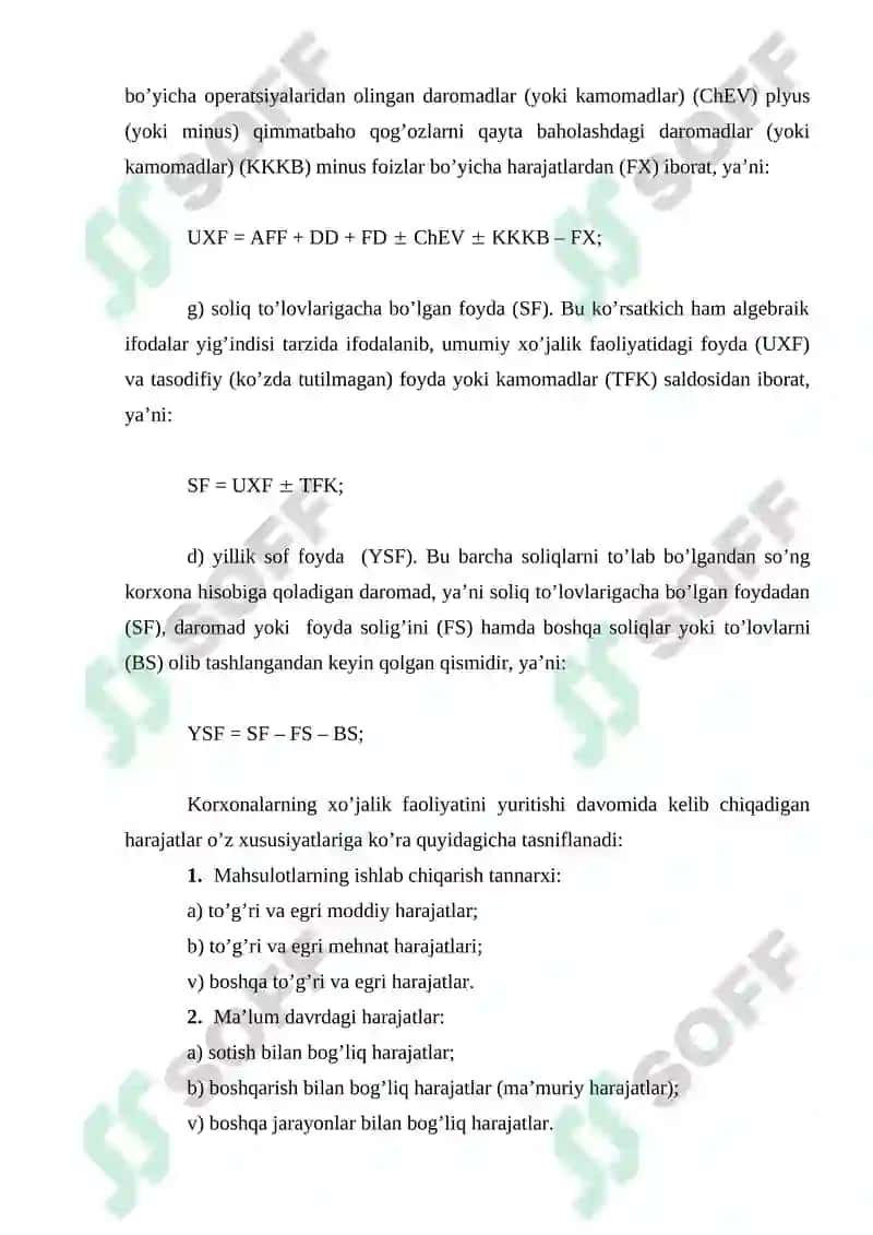 Kichik biznes va tadbirkorlikning moliyaviy faoliyati 3