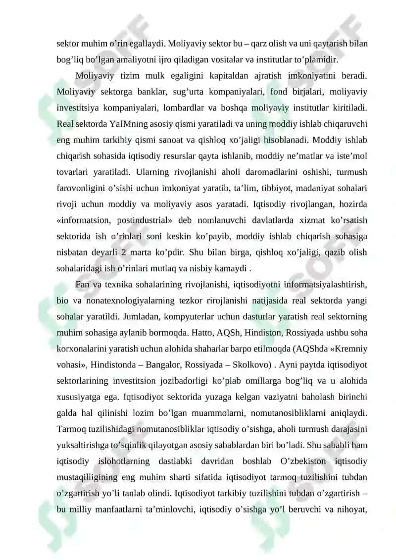 Iqtisodiyotni Rivojlantirishda Real Sektor va Xususiy Investitsiyalarning O'rni 3
