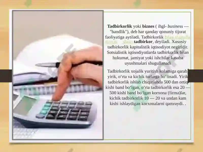 Tadbirkorlik faoliyati subyektlarining huquq va majburiyatlari 3