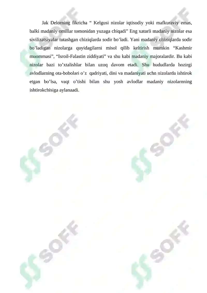 Samuel Fillips Hantingtonning “Sivilizatsiyalar to’qnashuvi” asari tahlili 3