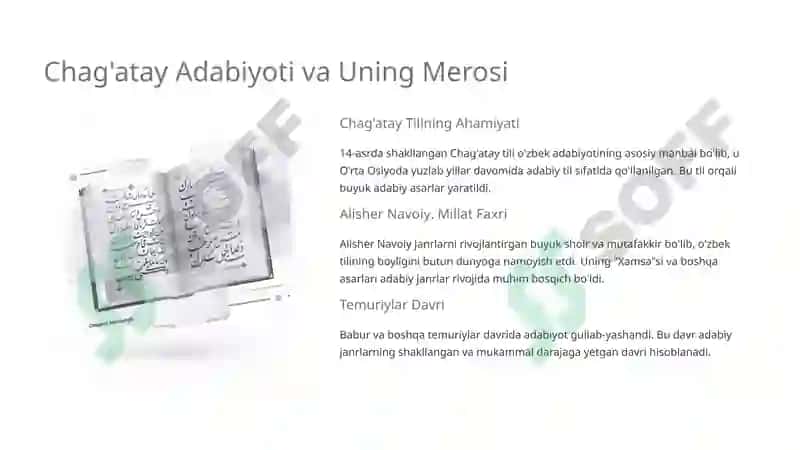 O'zlashgan adabiy janrlar poetikasi 3