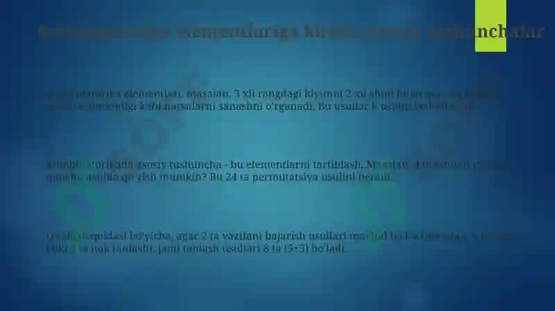 Boshlangʻich talimda kombinatorika elementlariga oid koʻrgazmali qurollar yaratish 3