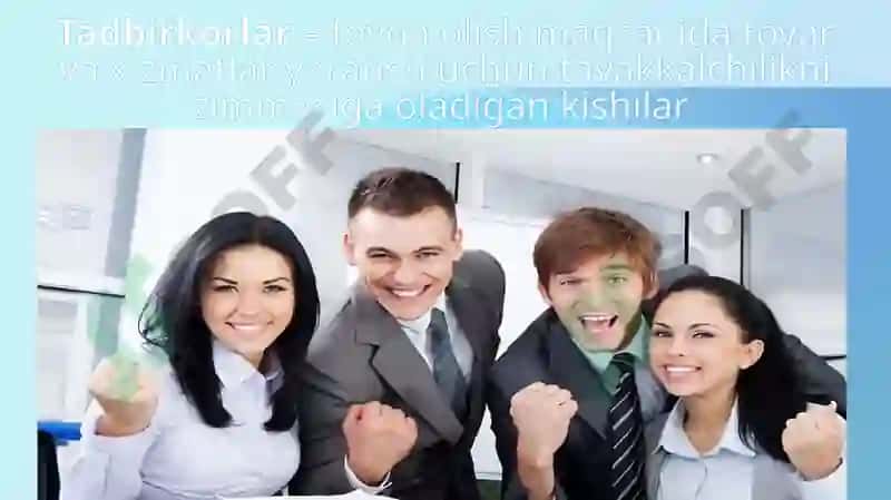 Tadbirkorlik 3