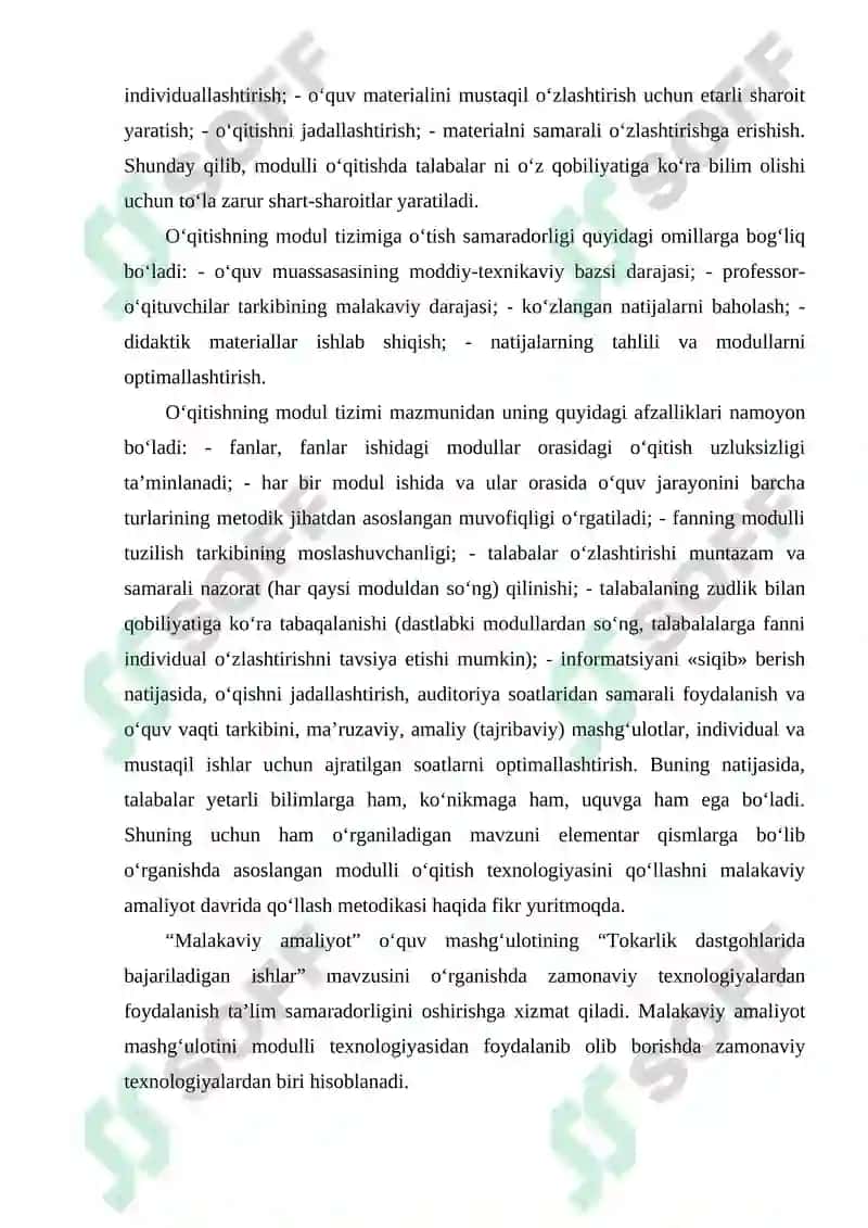 Asosiy turdagi dastgohlarni ta`mirlash texnologiyasi 3