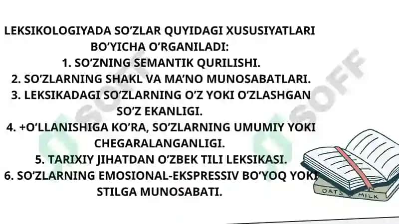 Leksikologiya va semasiologiya 3