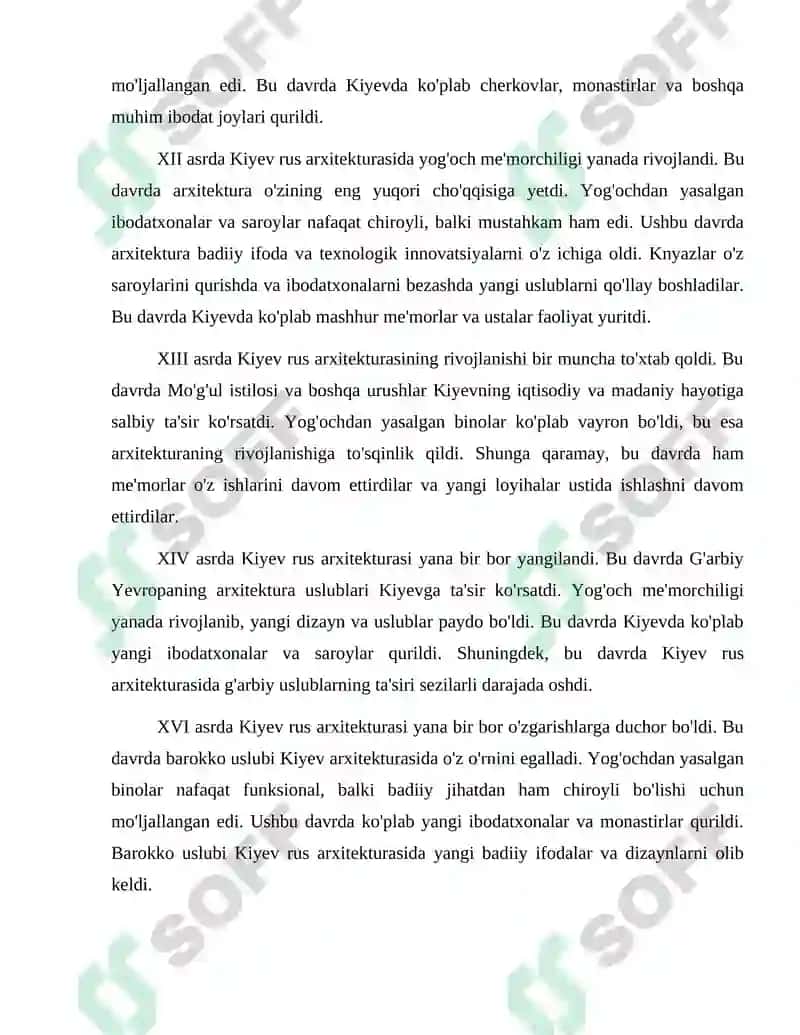 Kiyev rus arxitekturasida yog'och me'morchiligi 3