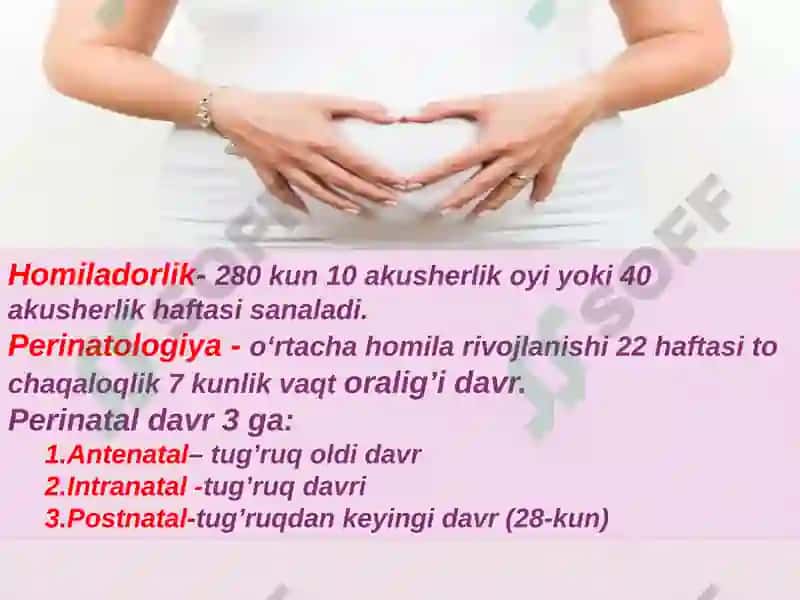 Akusherlik va Perinatologiya tekshiruv usullari 3