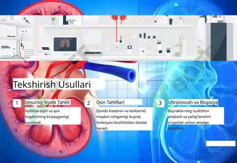 Glomerulonefrit: Buyrak Yallig'lanishi 3