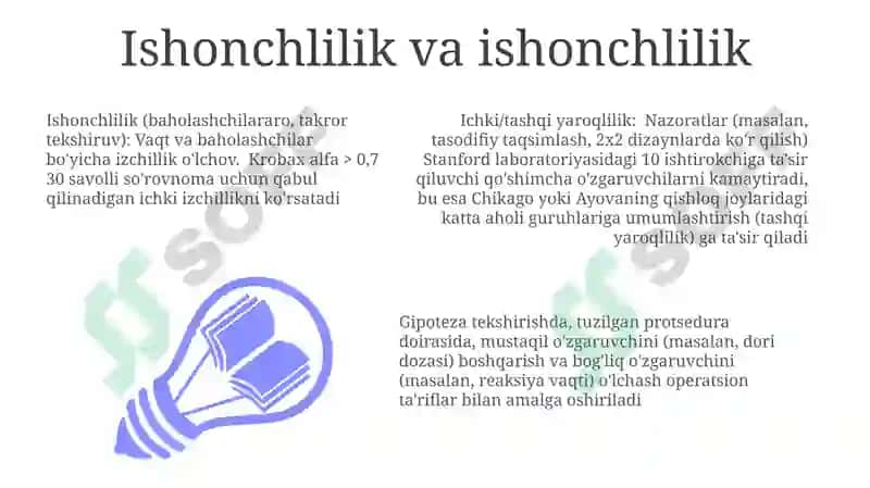 Psixologik eksperiment jarayoni va uning asosiy xususiyatlari 3