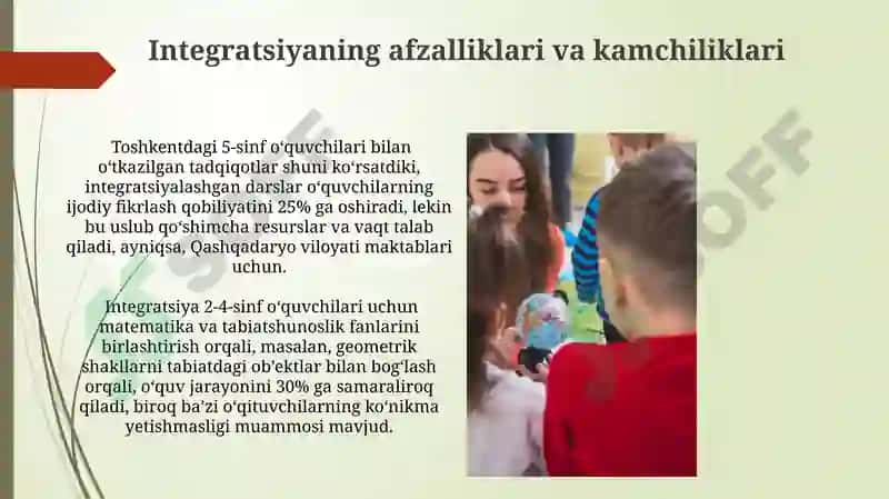 Boshlang'ich ta'limda fanlararo integratsiya 3