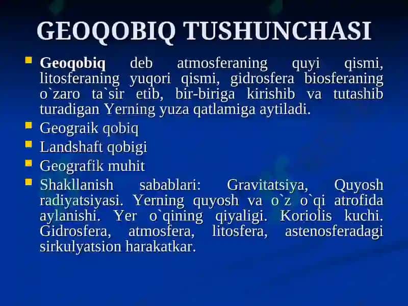 GEOGRAFIK QOBIQ 3
