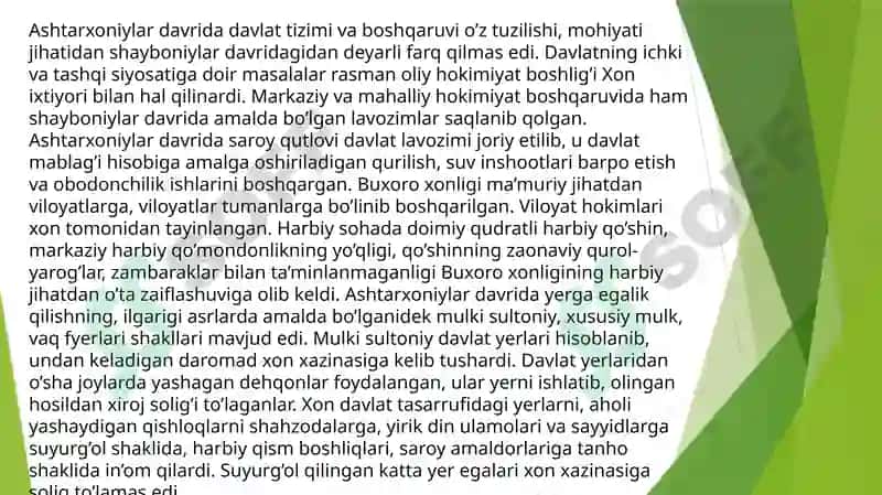 Ashtarxoniylardavrida Ijtimoiy-Iqtisodiy va Madaniy Hayot 3