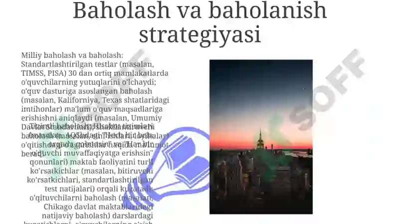 Milliy ta'lim tizimi va uning yangi komponentlari 3