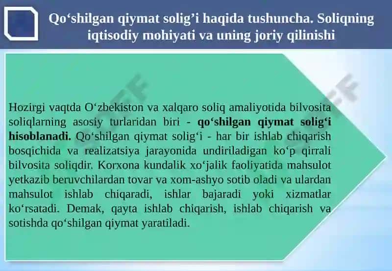 Qo‘shilgan qiymat solig‘i 3