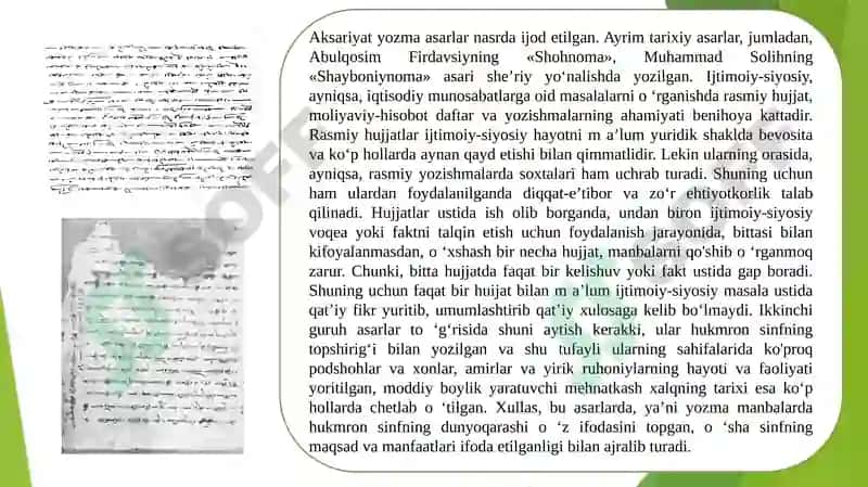 Tarixiy manbalar 3