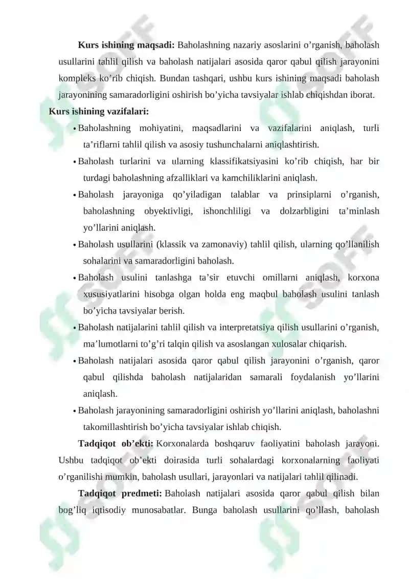BAHOLAR BO‘YICHA QARORLAR QABUL QILISH 3