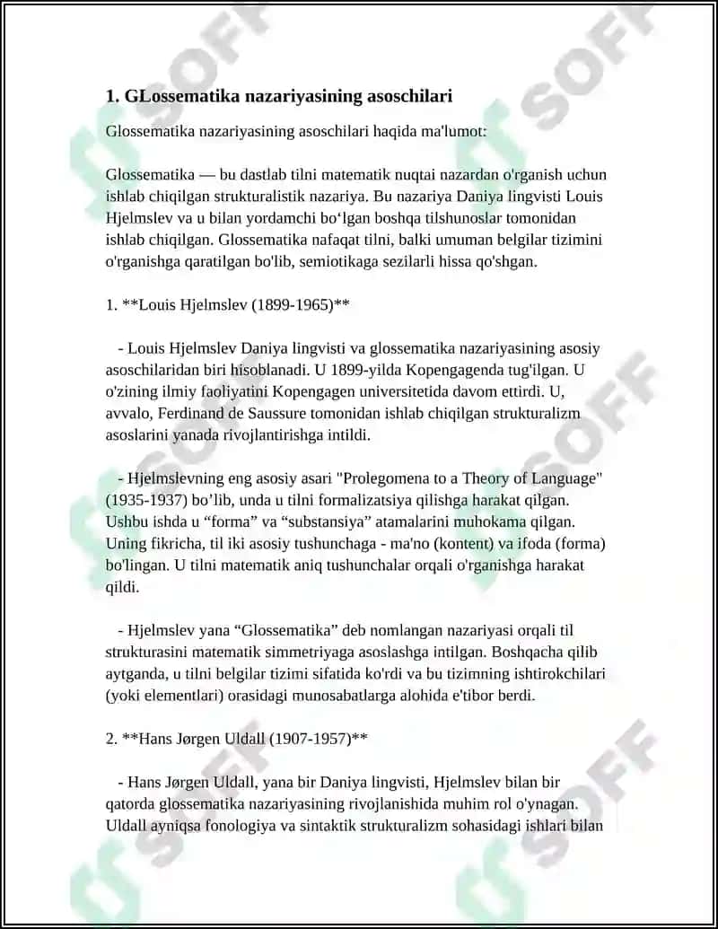 GLOSSEMATIKA MAKTABI TA'LIMOTI 3