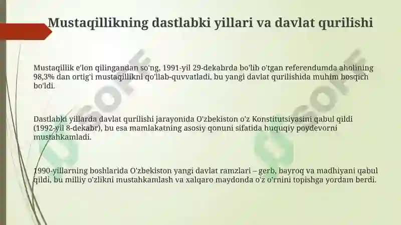Oʻzbekistonning oʻziga xosistiqlilovati tarqqiyot yoʻli 3
