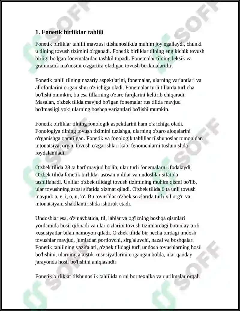 ONA TILINING FONETIK HOSSALARI NUTQ TOVUSHLARI URGU OHANG INTONATSIYA 3