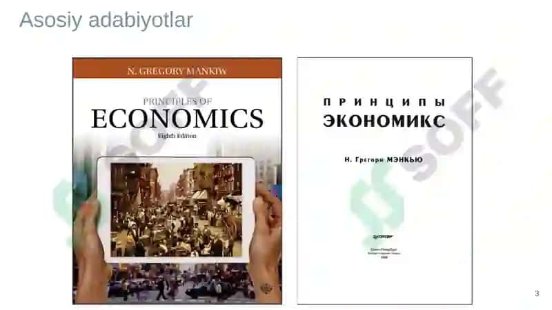 Iqtisodiyotning 10 tamoyili va Talab va taklif 3