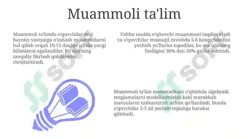 Muammoli ta'lim 3
