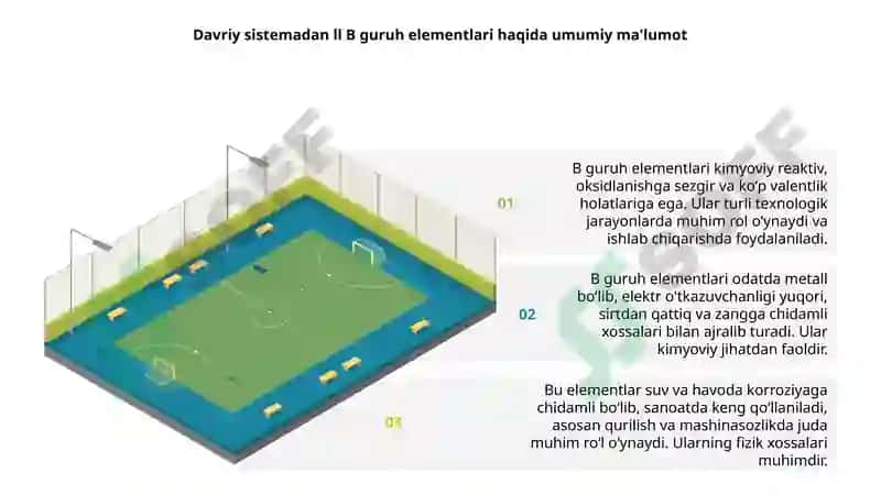 Davriy sistemadan ll B guruh elementlari xossalari va ishlatilishi 3