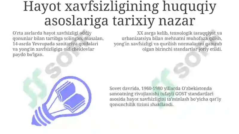 Hayot xavfsizligining huquqiy asoslari 3