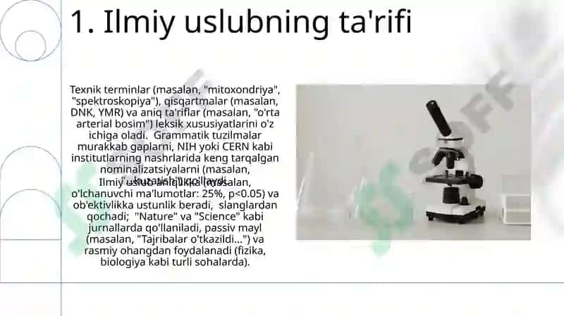 Ilmiy uslub va uning turlari 3