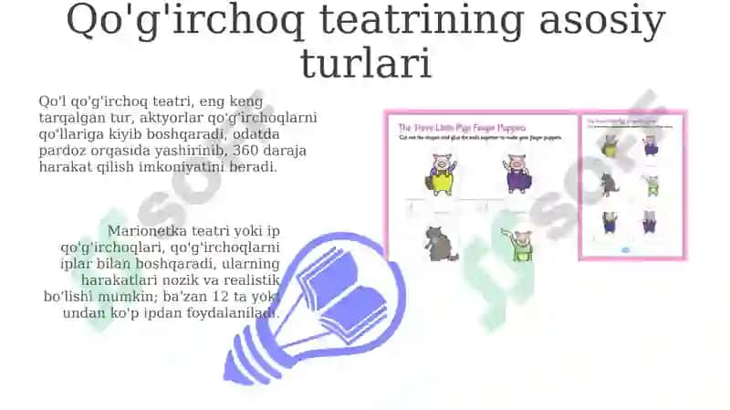 Qo'g'irchoq teatr turlari 3