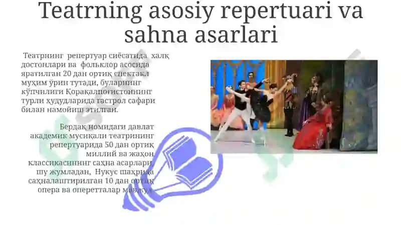 Berdaq nomidagi Qoraqalpogʻiston davlat akademik musiqali teatri 3