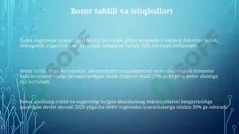 Elektronnogironlar aravachasini yasash 3