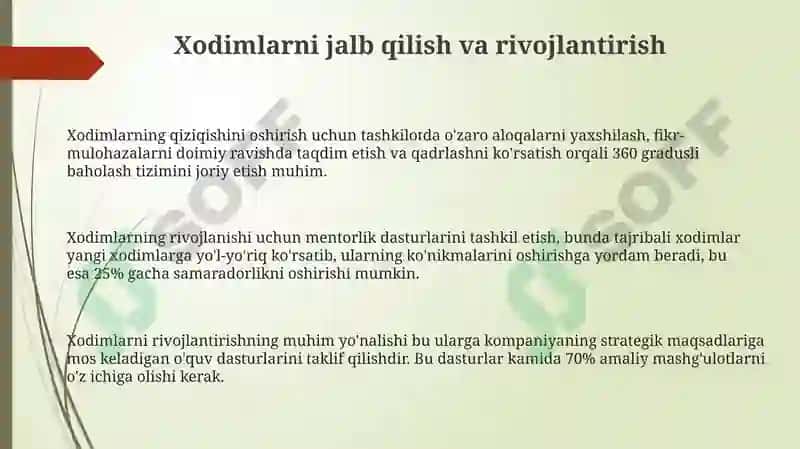 Inson resurslarini samarali boshqarish 3