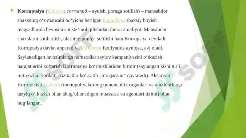 Korruptsiya 3