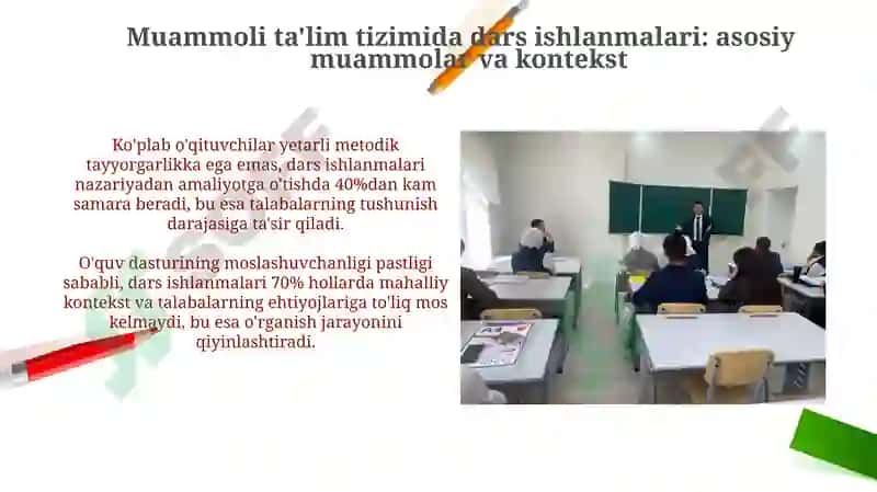 Muammoli ta'lim tizimida dars ishlanmalari 3