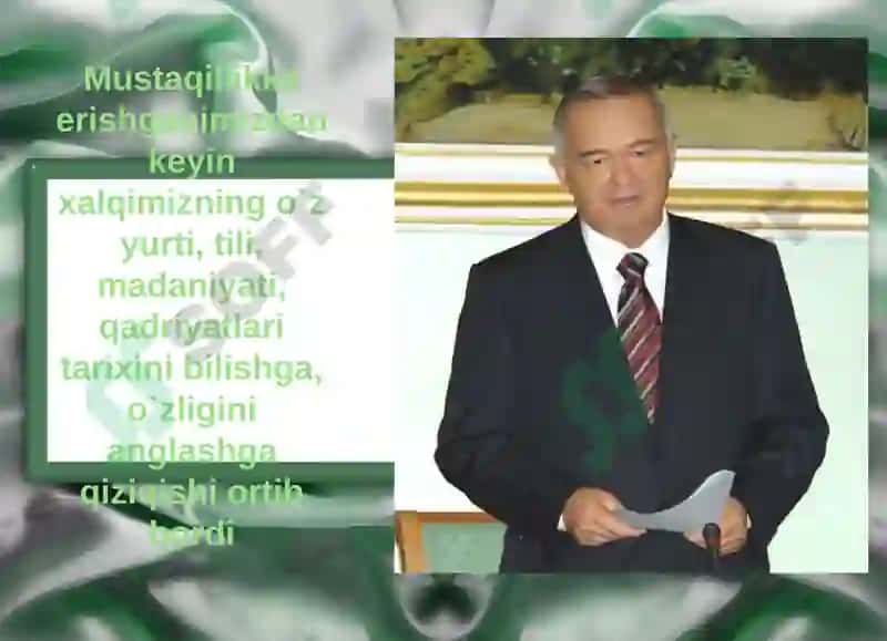 Tarixiy xotirasiz kelajak yo`q 3