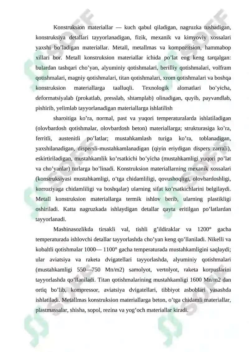 Loyihalashda moslamalar uchun materiallar tanlash 3