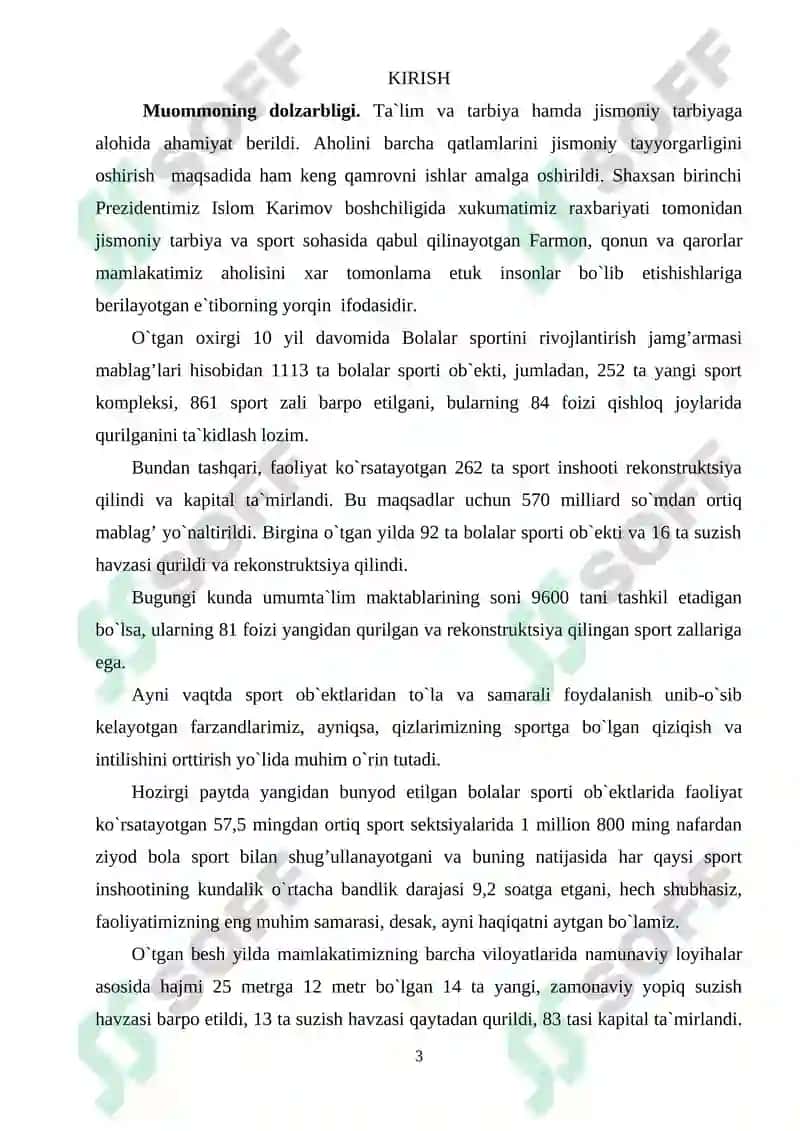 "5-8 sinf o’quvchilari jismoniy sifatlarini tarbiyalashda sport va harakatli o’yinlarning ahamiyati" 3