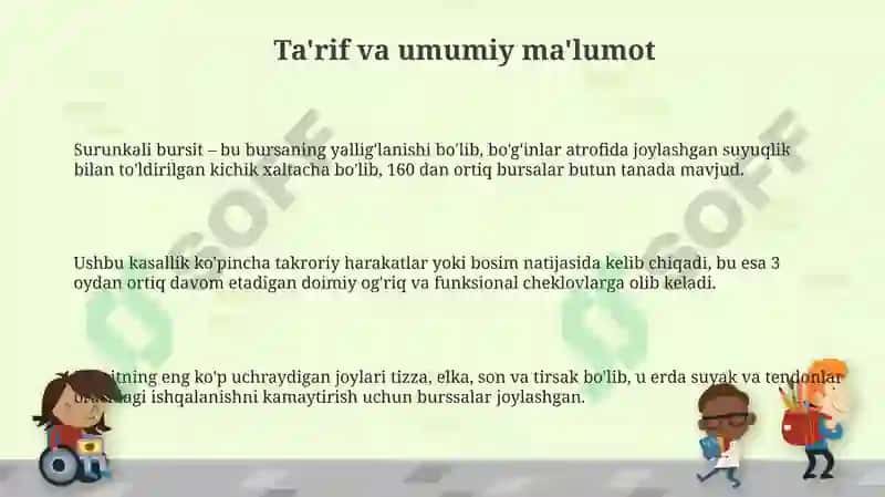 Ilashish muftasining diagnostikasi va unga xizmat koʻrsatish 3